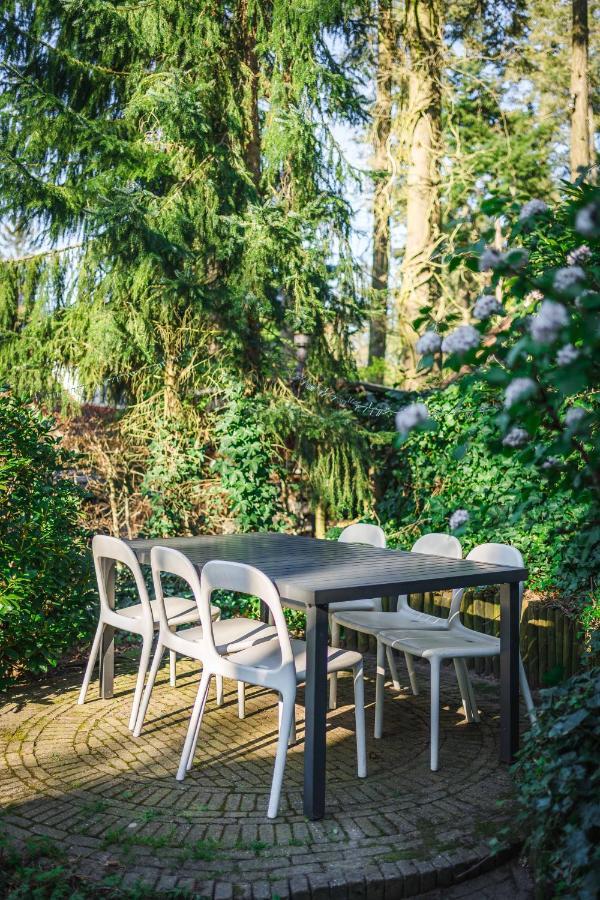 Luxe Vakantiehuis In Het Bos Met Jacuzzi En Sauna Lunteren Exterior foto