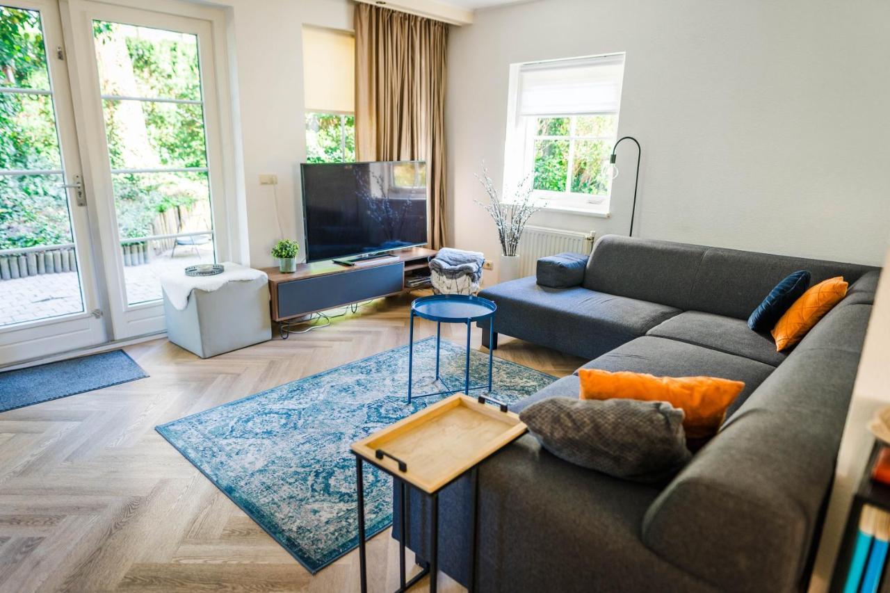Luxe Vakantiehuis In Het Bos Met Jacuzzi En Sauna Lunteren Exterior foto